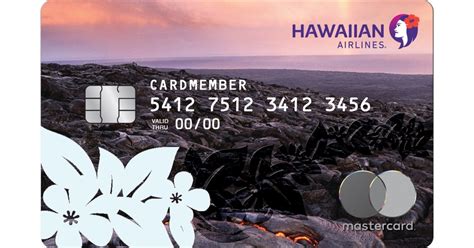 hawaiian airlines contactless credit card|Hawaiian Airlines mastercard card.